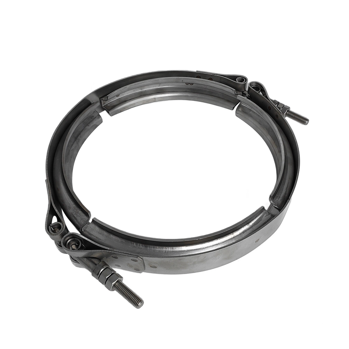 Double-Bolt Stainless Steel V-Band Clamp for Exhaust Systems