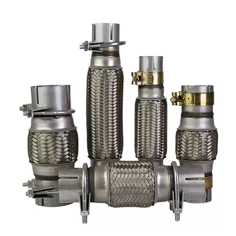 No-Weld Universal Exhaust Flex Pipe Kit