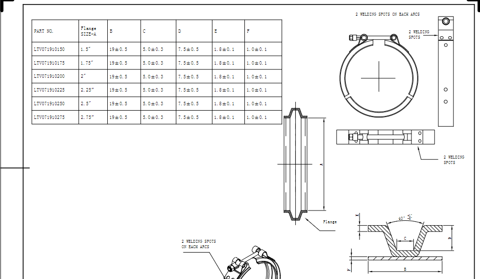 V band clamp design paper