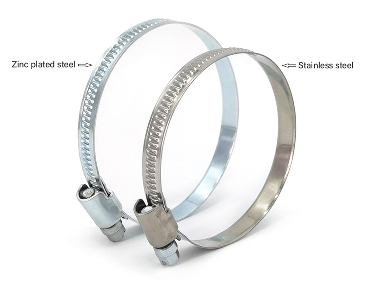 German hose clamp material