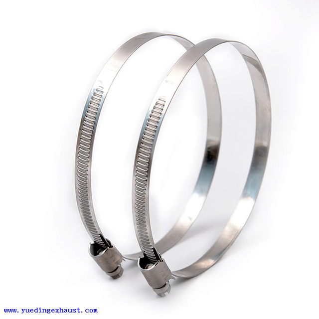 German Type Hose Clamp Adjustable Clip Worm Gear Hose Clips