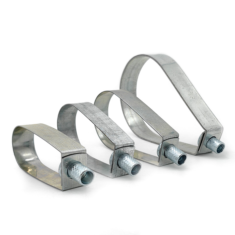 Heavy duty fire protection pipe clamp
