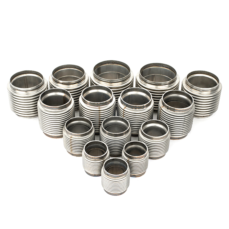 high temperature stainless steel exhaust bellows flexible connector