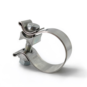 stainless steel exhaust band seal clamp reaction block detail