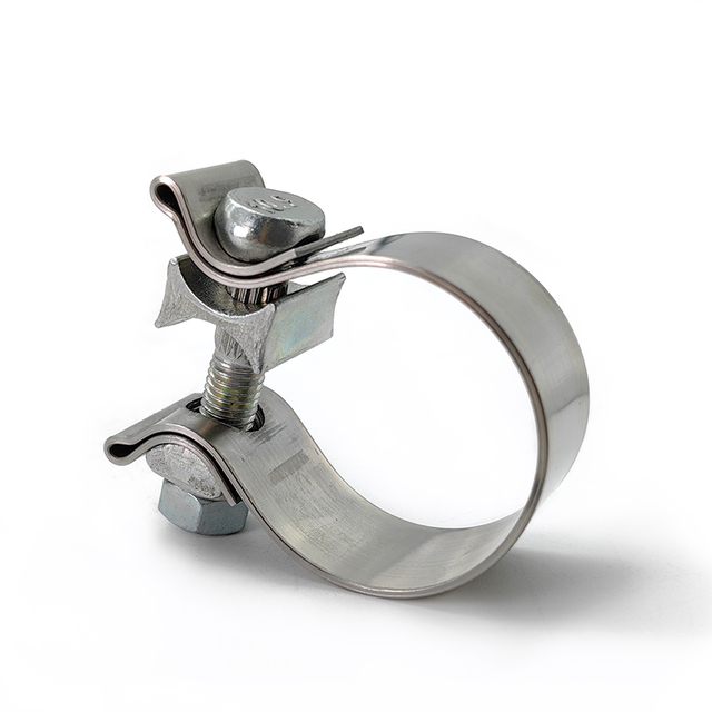 stainless steel exhaust band seal clamp reaction block detail