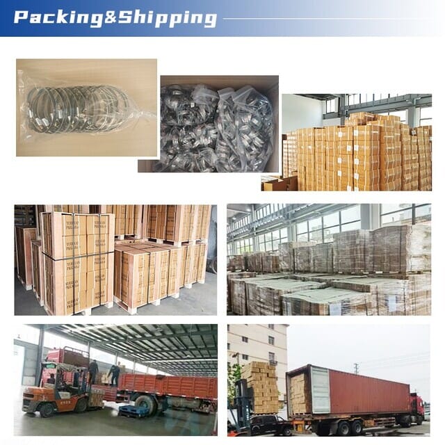 Packaging and Shipping of British Hose Clamps