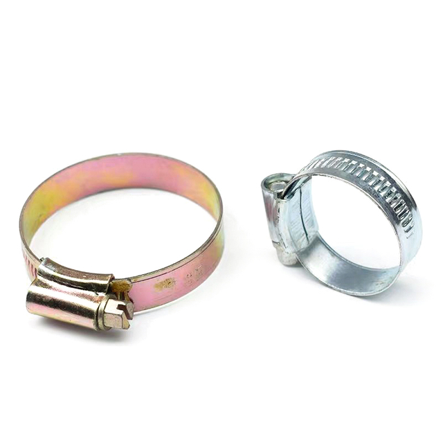 British pipe clamp with smooth edge