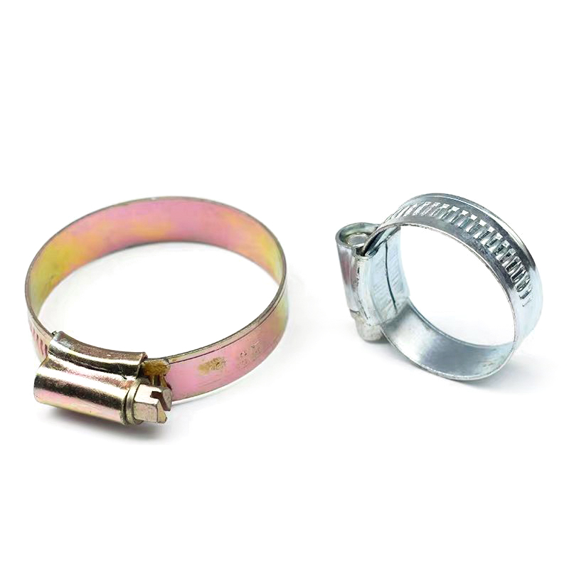 British pipe clamp with smooth edge