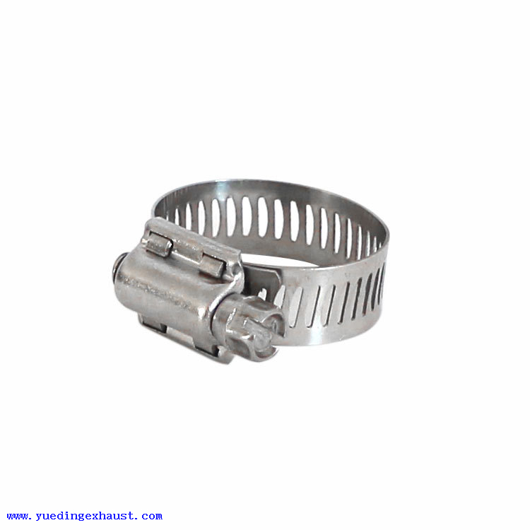 Adjustable Size Range American Type Hose Clamp