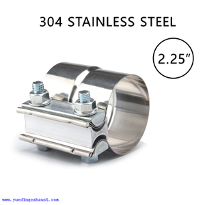 2.25" Stainless Steel Exhaust Seal Clamp 2 1/4" Lap Joint Clamps 