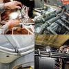 stainless steel saddle clamp for industrial mounting