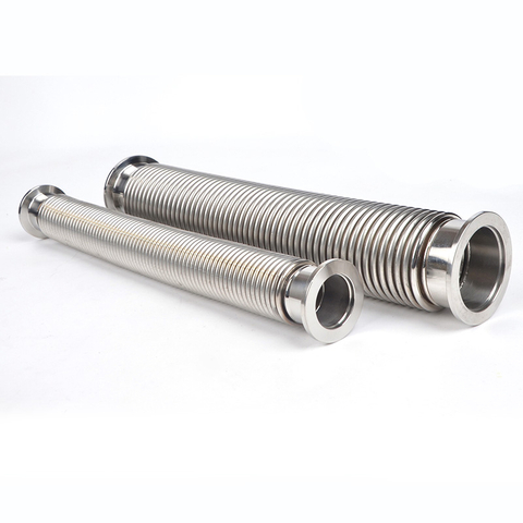 KF Flange Vacuum Bellows Stainless Steel Flexible Hose