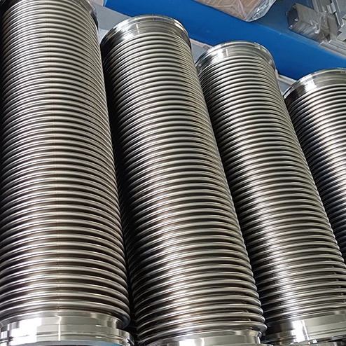 KF Flange Vacuum Bellows Stainless Steel Flexible Hose