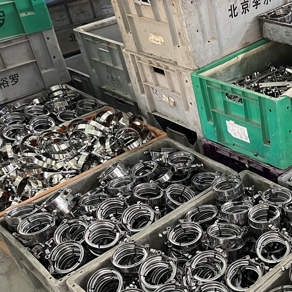 heavy duty t-bolt spring loaded clamps bulk production in factory