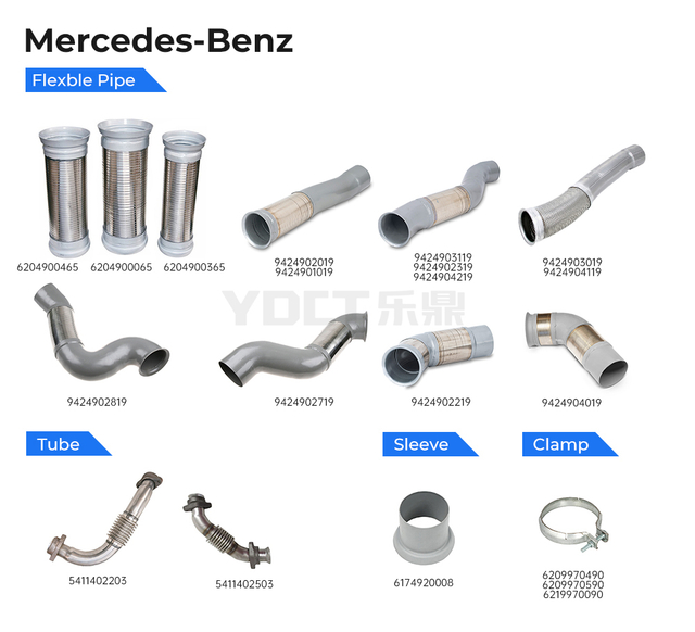 Exhaust Kit for Mercedes-Benz