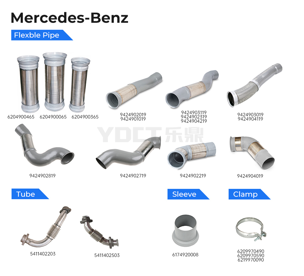 Exhaust Kit for Mercedes-Benz