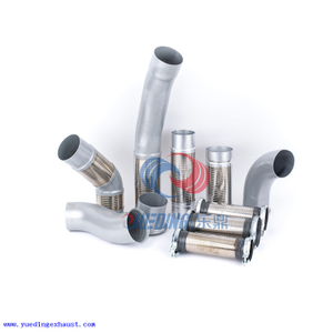 Truck Pipe Spare Parts Exhaust Bellows Exhaust Flexible Pipe 