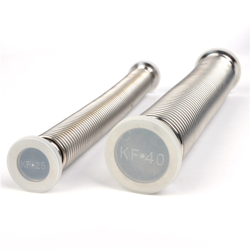 KF Flange Vacuum Bellows Stainless Steel Flexible Hose
