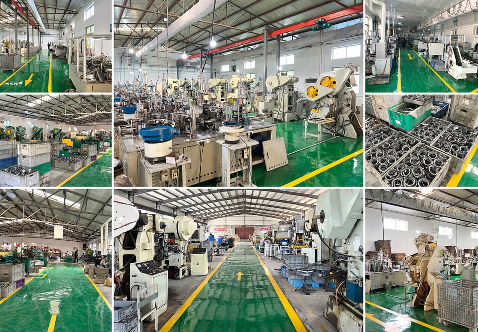 yueding exhaust pipe clamp production