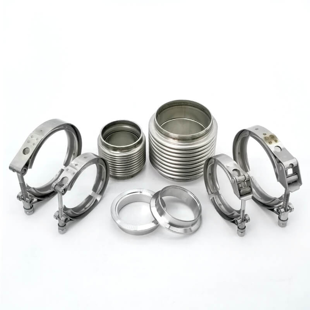 Matching V-Band Clamps for Turbo Bellows