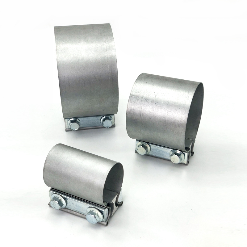 Aluminized Steel Custom Narrow Band Butt Joint Clamp