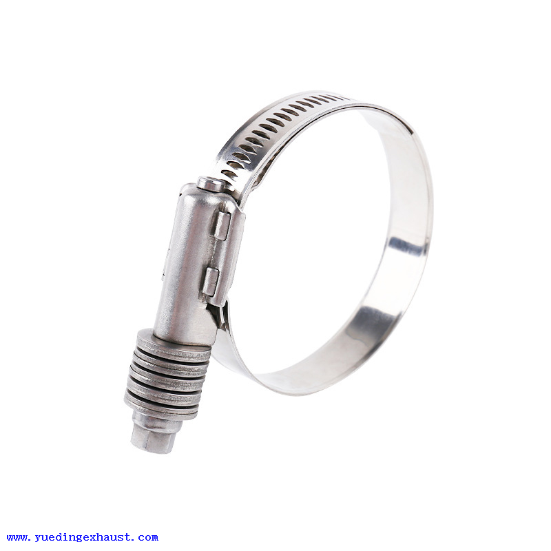 Stainless Steel Hose Clamp Constant Torque Worm Gear Hose Clamp W/SS Screw