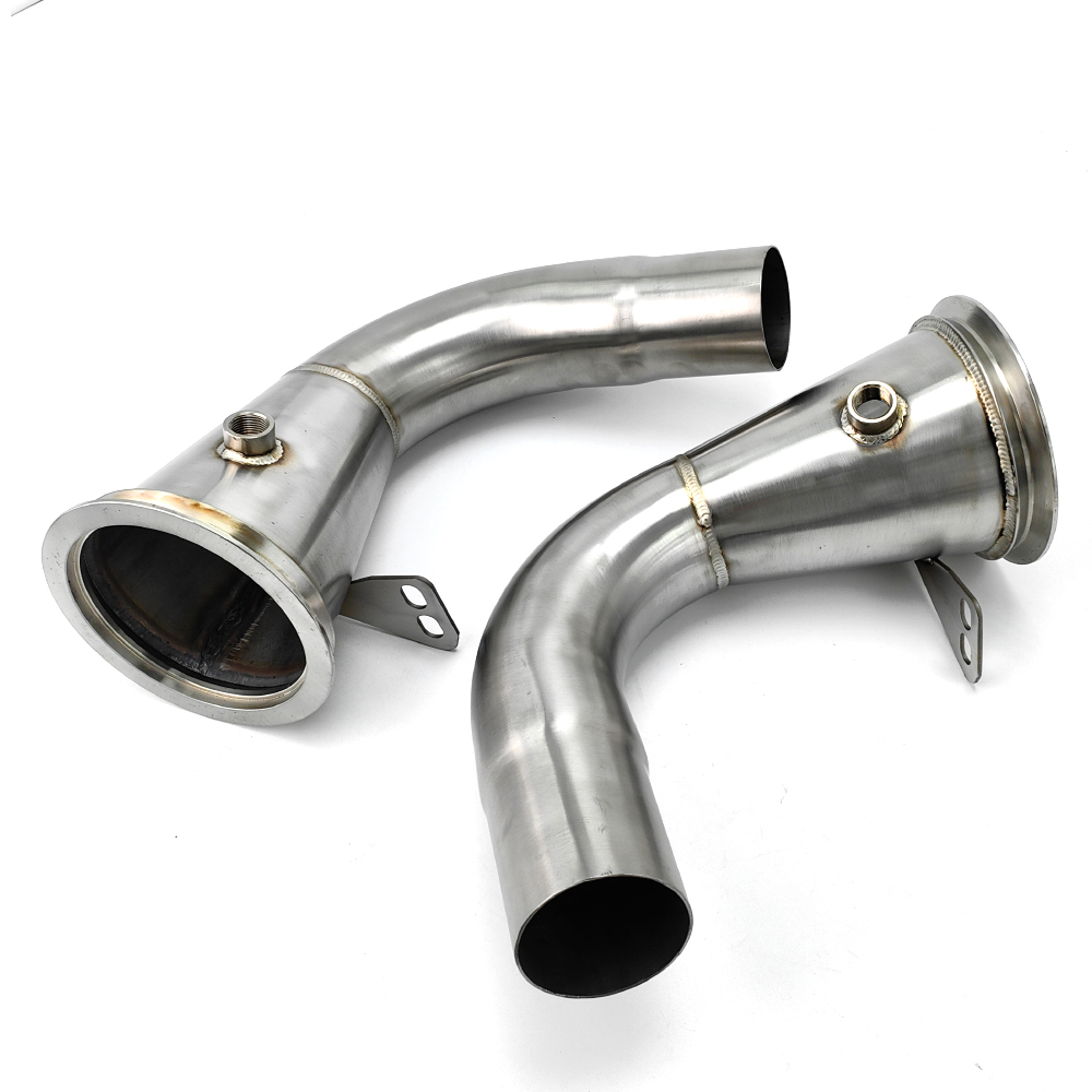 High-Flow Catalytic Converter Downpipe for Performance Vehicles
