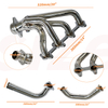 Performance truck header pipe for S10 pickup – TIG weld close-up