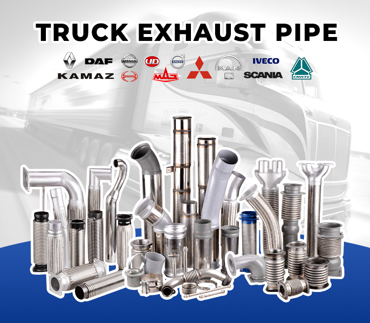 truck exhaust flex pipe