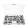 Spring clamp and ear clamp mixed set
