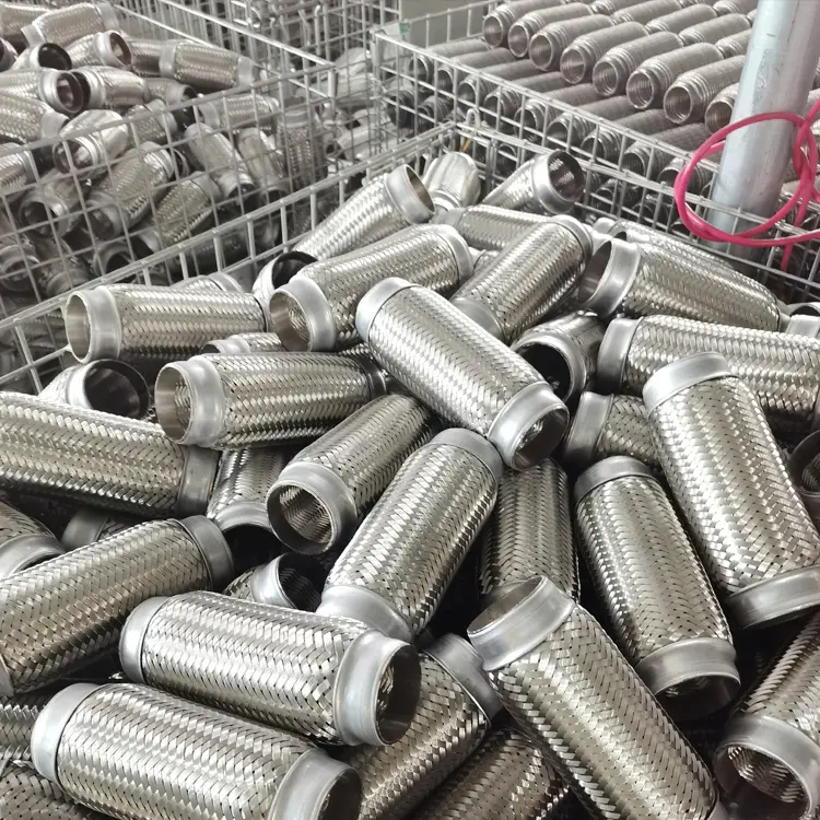 1 3/4 Inch Stainless Steel Exhaust Flex Pipe for Automotive & Small Diesel Engines