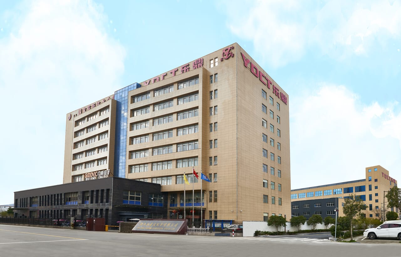 Yueding factory building in Wenzhou, Zhejiang, China