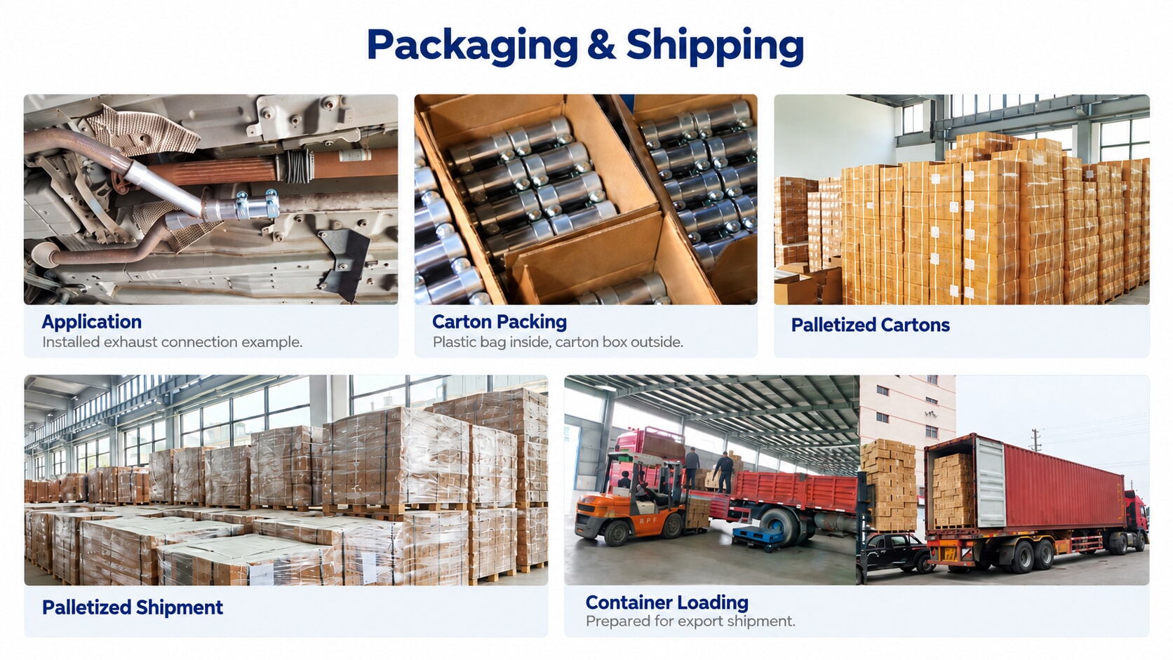 55mm exhaust sleeve clamp packaging