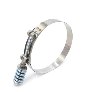 Constant Tension T-Bolt Clamp with Spring Loaded Bolt