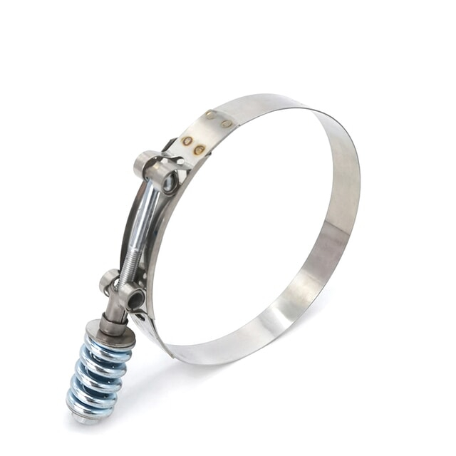 Constant Tension T-Bolt Clamp with Spring Loaded Bolt