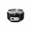 Black pinless HD clamp assembly with integrated locking mechanism, front view