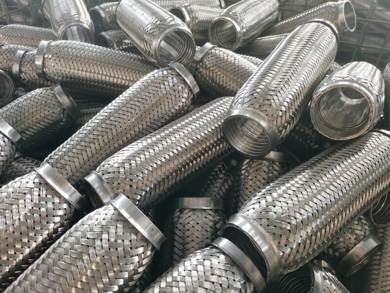 showing bulk interlock liner exhaust flex pipe products