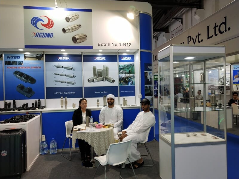 YUEDING at the 2015 Dubai Exhibition