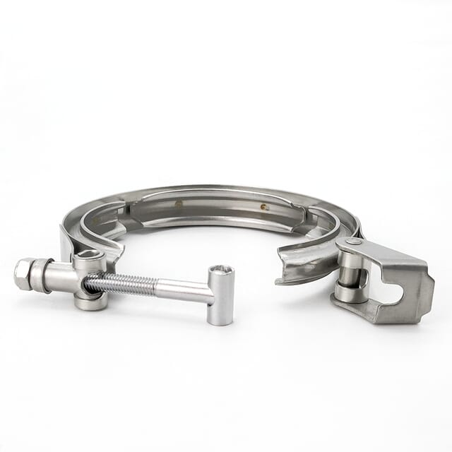 T-Bolt V Band Clamp With Flange