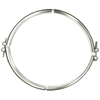 IVECO DPF V-band clamp with dual-bolt fastening ends.