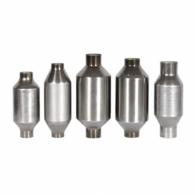 Universal catalytic converter size options