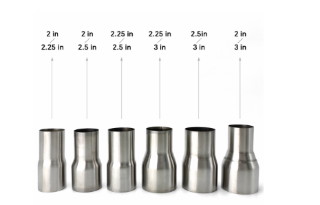 exhaust pipe size