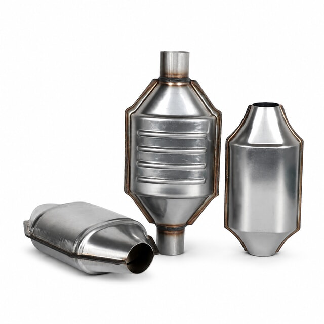 Universal catalytic converter shell types