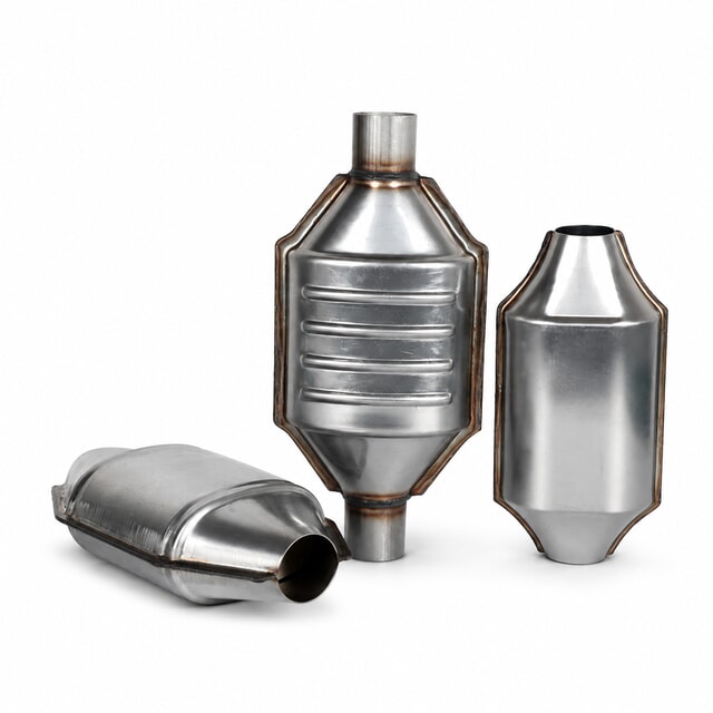 Universal catalytic converter shell types