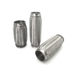 Different lengths of stainless steel braided exhaust flex pipes with interlock expansion joint