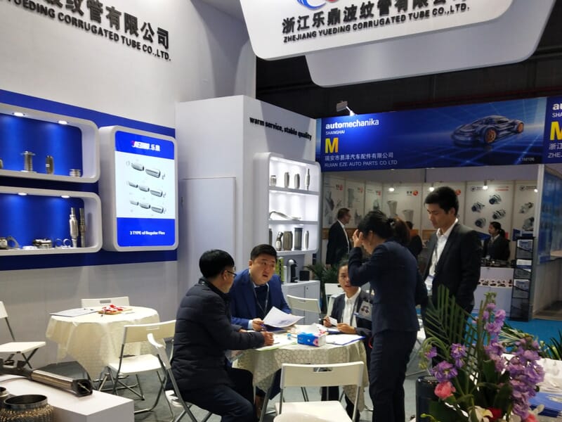 YUEDING On-Site Photos at the 2023 Shanghai Auto Parts Exhibition
